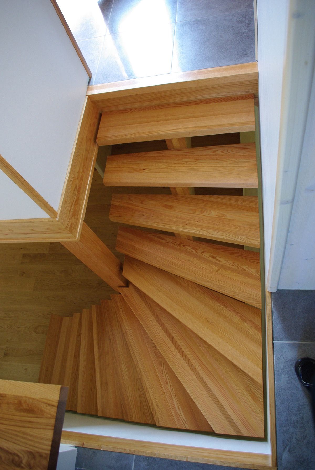 Escalier en bois intérieur