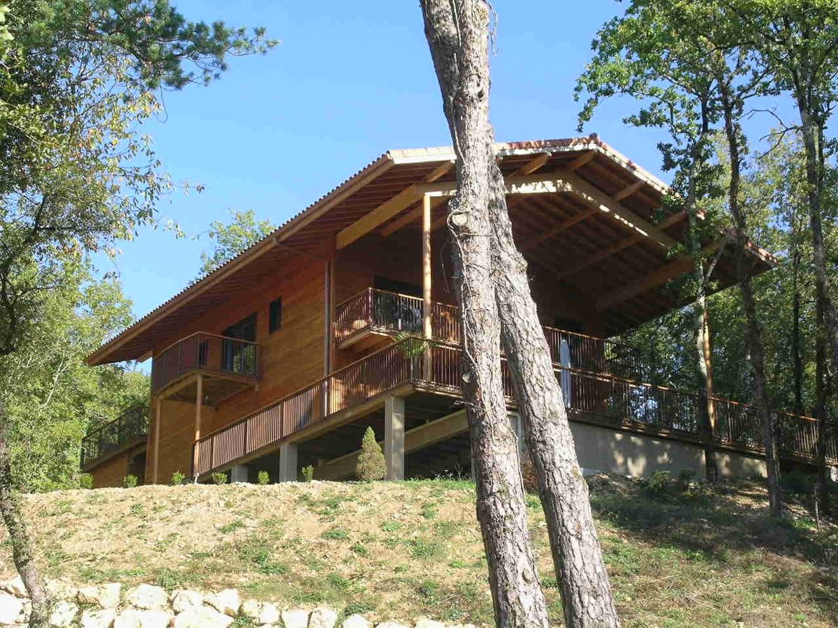 Habitation en bois originale