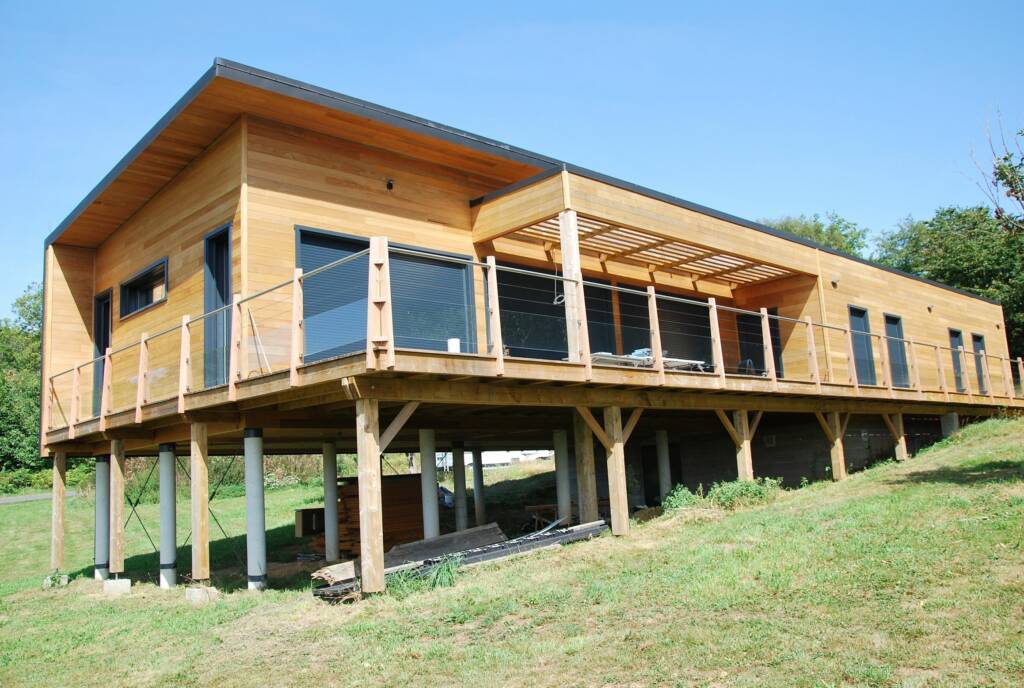 Maison Bois Guillaumie Finition Bardage