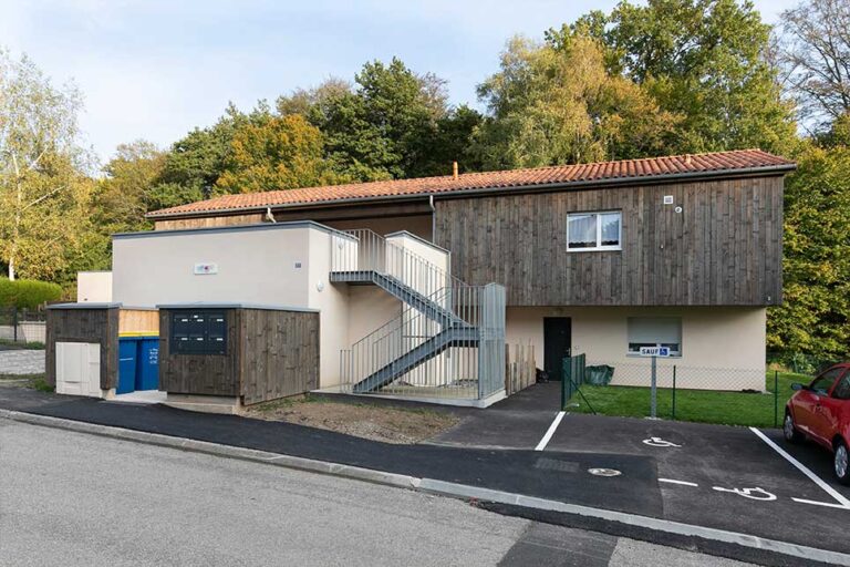 Logements collectifs en murs ossature bois