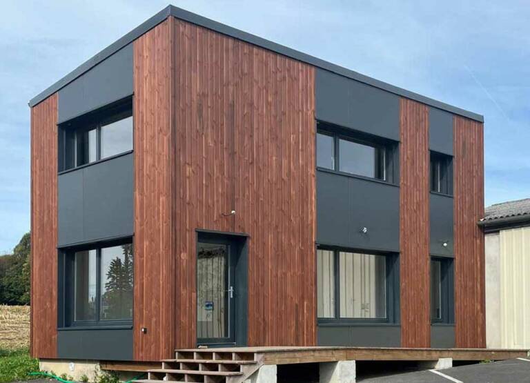 Bureaux en ossature bois