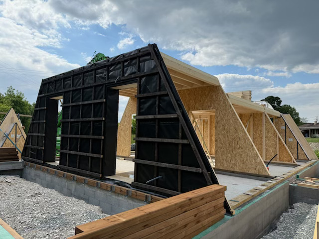 Maison en A ossature bois Limoges