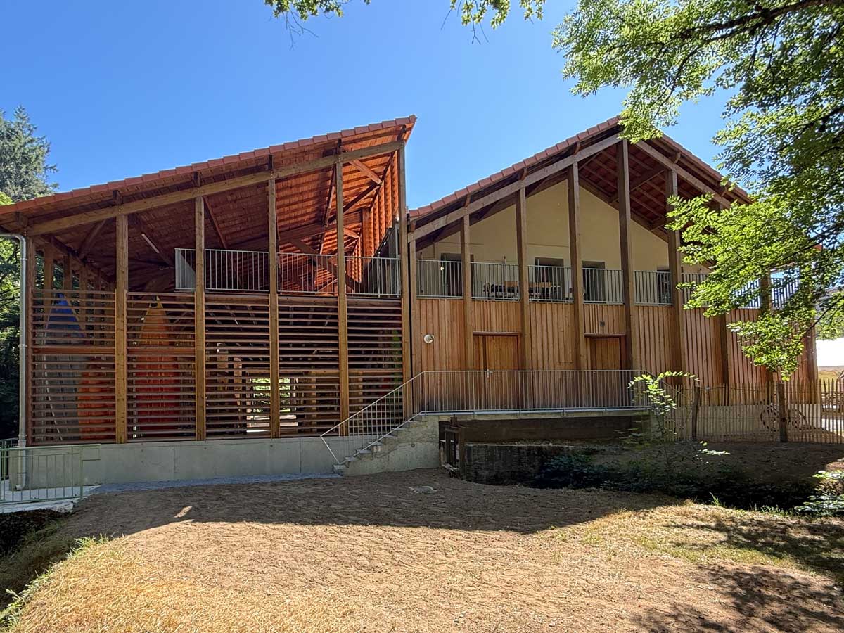 base nautique en structure bois