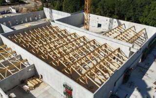 charpente lamellé collé