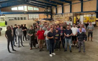 Équipe Guillaumie construction bois