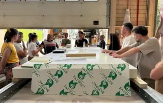 Isolation en carton recyclé